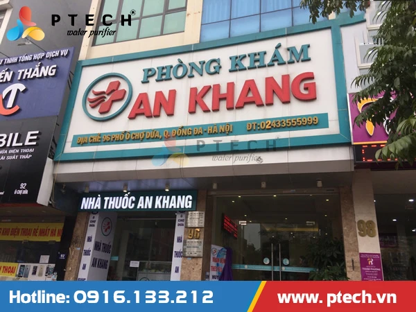 Hệ thống xử lý nước thải nha khoa An Khang