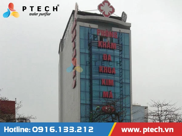 Hệ thống xử lý nước thải phòng khám đa khoa Kim Mã