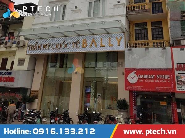 Xử lý nước thải cơ sở thẩm mỹ viện quốc tế BALLY