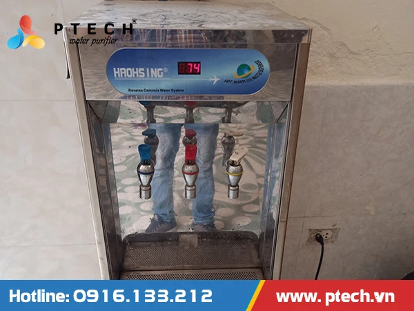 Lắp đặt cây nước nóng lạnh cho trường học