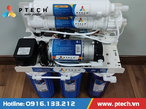 Lắp đặt máy lọc nước gia đình để gầm