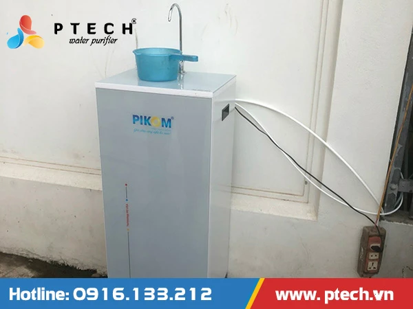 Lắp đặt máy lọc nước gia đình có tủ